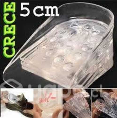 Par Plantillas De Silicona Aumenta Estatura 5 cms