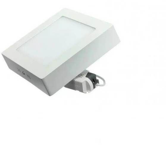 Foco Panel Plafón Led 24w Sobrepuesto Cuadrado Luz