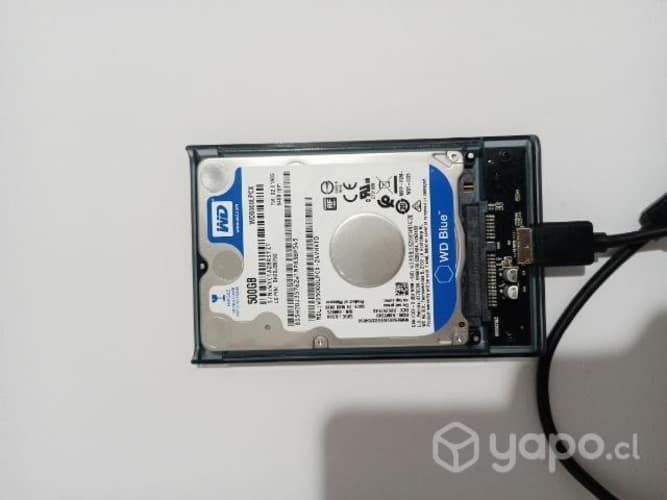 Disco duro externo 500gb