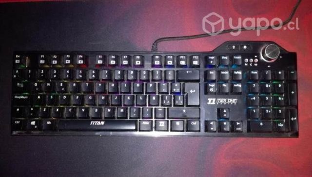 Teclado Mecanico gamer rgb