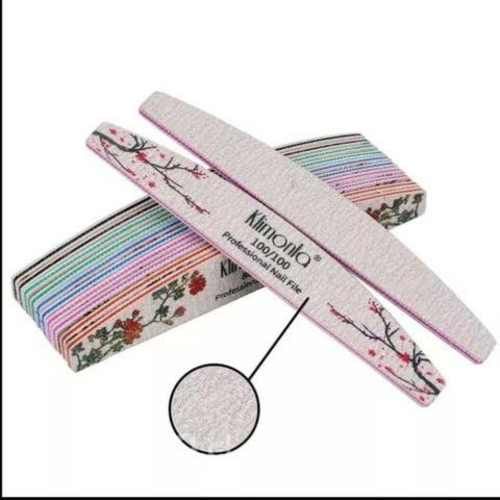 Lima profesional estampado flores 100/100 nueva