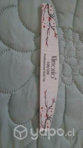 Lima profesional estampado flores 100/100 nueva