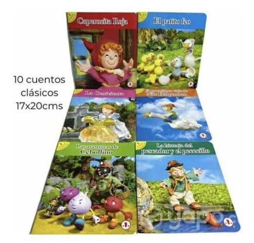 Cuentos clásicos pack 10und