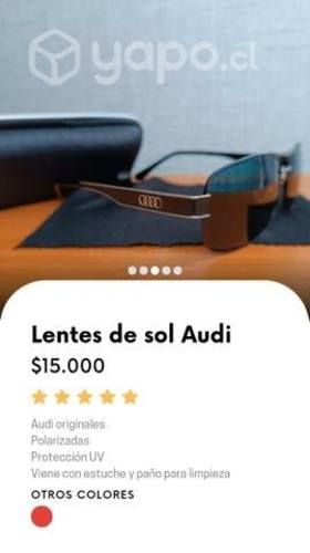 Lentes de sol Audi