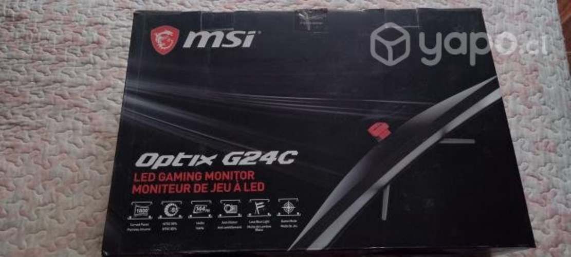 Monitor MSI Optix G24C Curvo