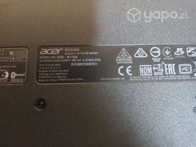 Laptop acer aspire1 a114-32 desarme