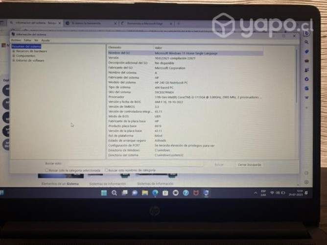 HP 240 g8/ Intel i3 11 gen/ 8gb ram / 512 gb ssd