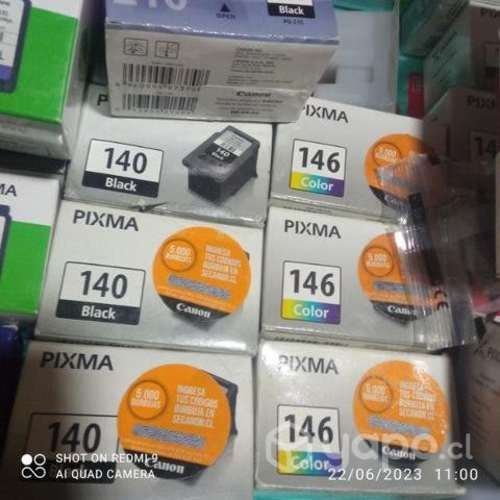 Tintas Canon diversos modelos originales