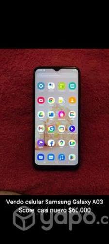 Celular muy buen estado Samsung Galaxy A03 Score.