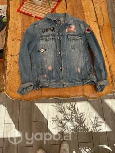 Chaqueta de jeans americano