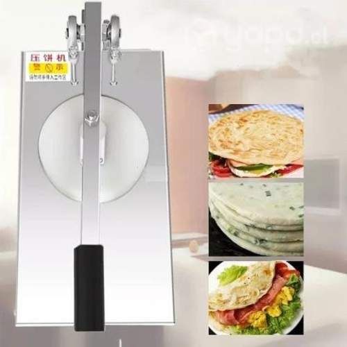 Prensa aplastador manual para masa tortilla arepa
