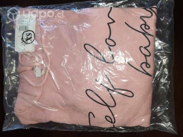 Poleron con gorro juvenil mujer