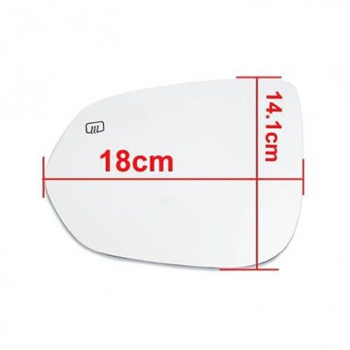 Luneta Espejo Retrovisor Changan CS35 Plus 18-20 I