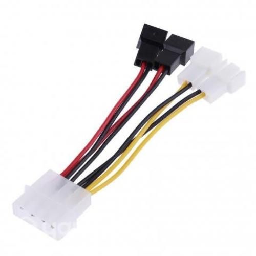 ADAPTADOR MOLEX 3 PINES PARA VENTILADOR 12v - 5v