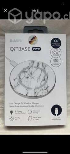 Cargador carga rápida inalámbrico LAUT Qi base PWR