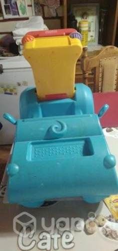 Andador y ropa de trabajo