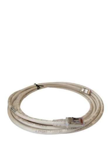 Patch Cord CAT6A 3 Mts Blanco Blindado (S/Ftp) Sie