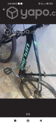 Bicicleta upland por apuro