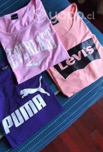 Poleras mujer diferentes tallas