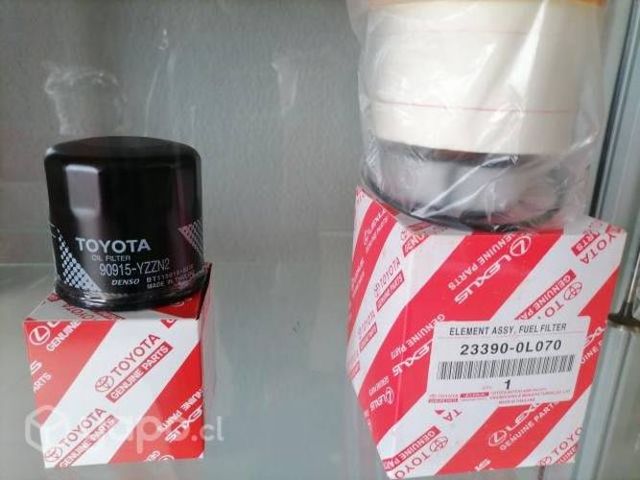 Kit filtros originales Toyota hilux