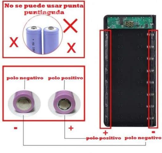 Caja de almacenamiento de carga de batería