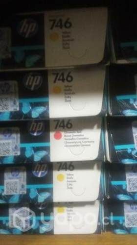Tintas HP 746 colores originales de 300ml