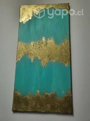 Pinturas abstractos y paisajes diferentes tamaños