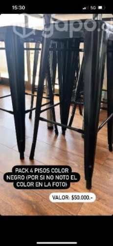 Pack de 4 pisos de fierro