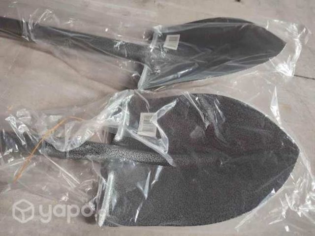 Pala punta huevo mango metalico