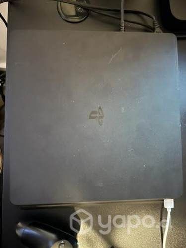 Ps4 con caja, 2 mandos y un juego