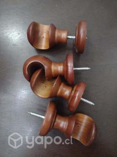 2 palos para cortina