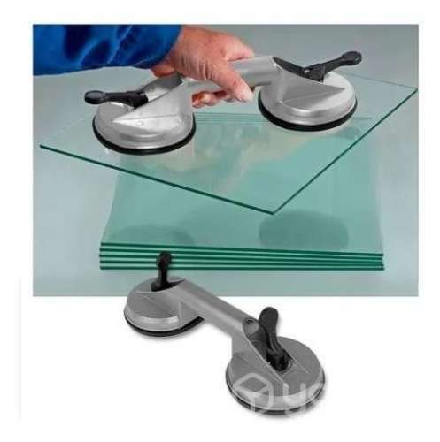 Ventosa , Para Vidrio, De 2 Chupones 85Kg