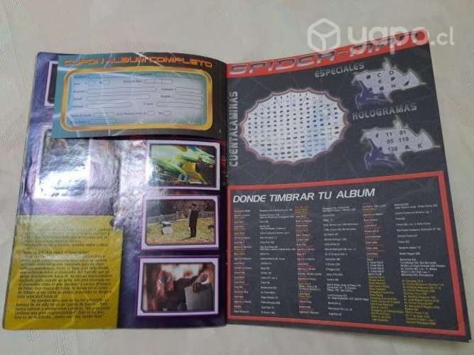 L26: album spiderman 1 año 2002