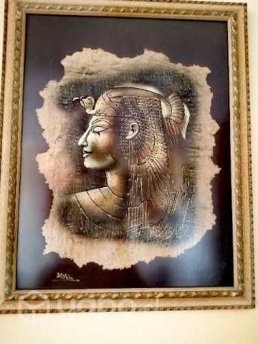 Papiros originales, enmarcados