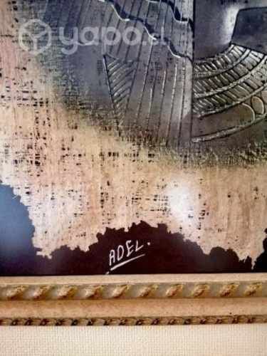 Papiros originales, enmarcados