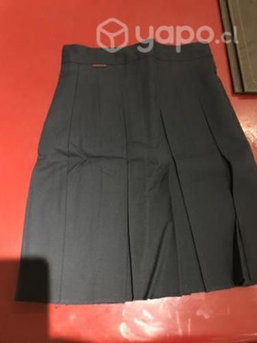 Falda escolar tallas 6 a la L