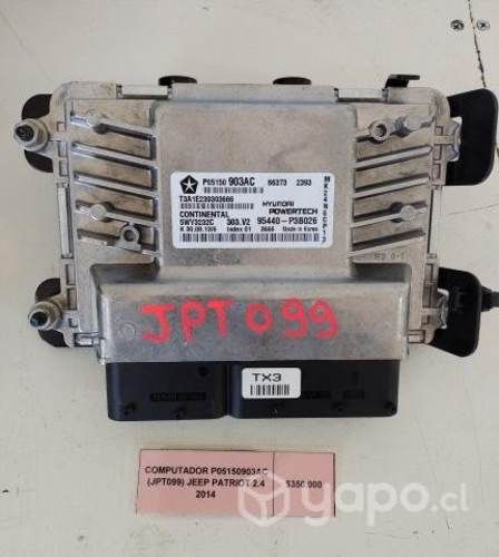 Computador P05150903AC (JPT099) Jeep Patriot 2.4