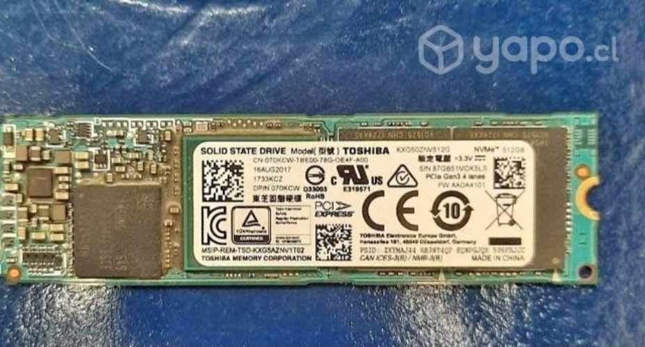 Memoria ssd 512gb