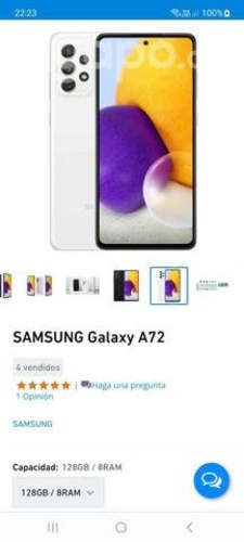 A72 permuto por iPhone o Samsung