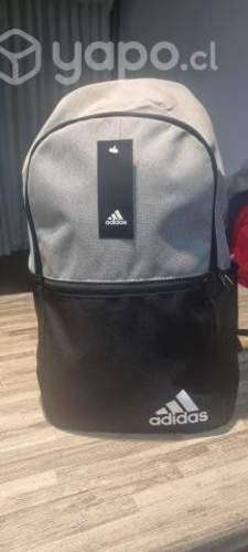 Mochila bicolor Adidas negro con gris