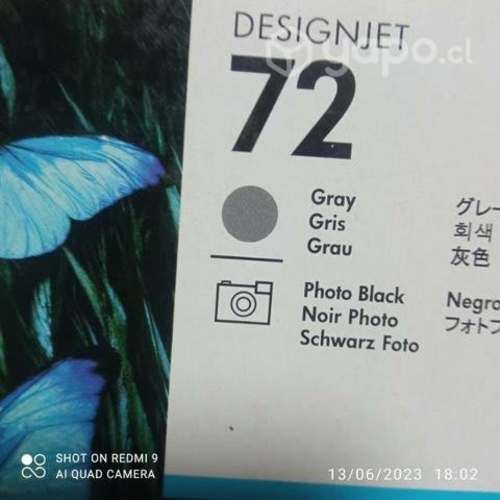 Cabezales HP 72 colores originales