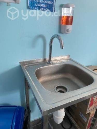 Lavamanos acero inoxidable 3 meses de uso