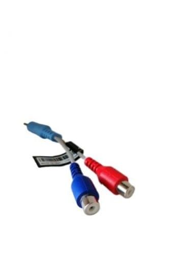 Adaptador 3,5 macho a 2 RCA