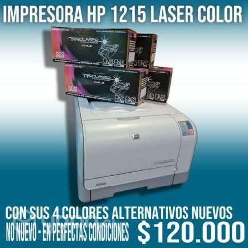 Impresora HP Laser Color Jet CP1215