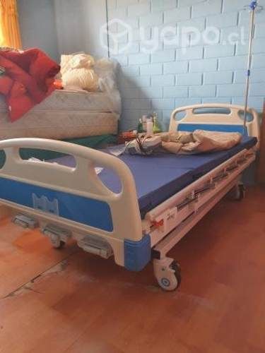 Cama Clinica + Colchón Antiescara