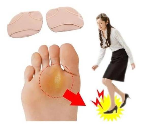 Par Protector Pies De Tela Para Metatarso Con Gel