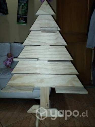 Árbol de navidad de madera