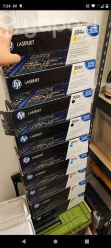 Retiramos toner y tintas originales