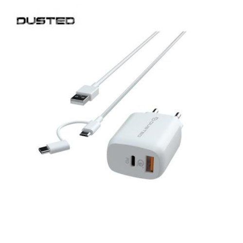 Cargador USB-C PD Carga rapida 20W para iPhone y i