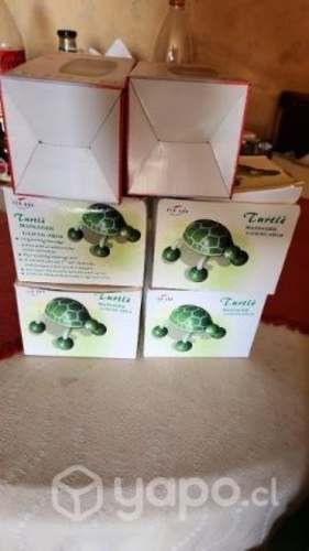 Tortuga masajeador manual a pilas